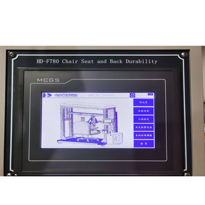 Chair Seating and Back Durability Tester With Impact Test And Static Front Test