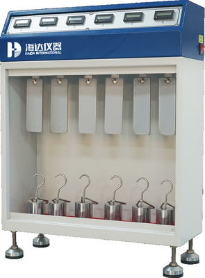 Καλή τιμή Ηλεκτρονική μηχανή δοκιμής πλαστικών μετρητών θερμοκρασίας δωματίου Ελέγχων κατακράτησης ταινίας 6 ομάδες σε απευθείας σύνδεση