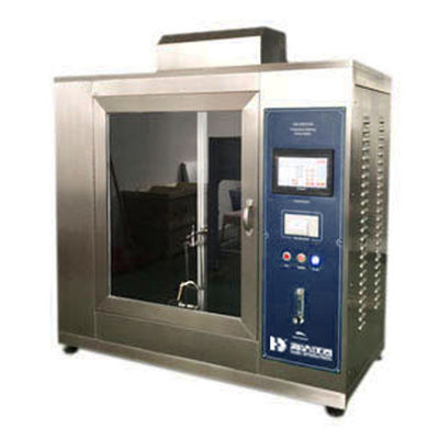 Καλή τιμή Εξοπλισμός δοκιμής κατακόρυφης εξάπλωσης φλόγας για υφάσματα με οριζόντια γωνία καύσης και βιομηχανικό καύσιμο σε απευθείας σύνδεση