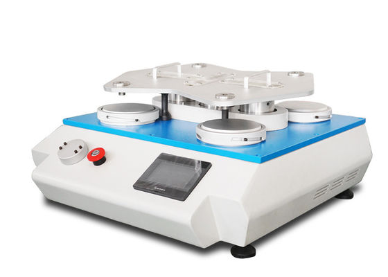 Καλή τιμή Μηχανή δοκιμής γδαρσίματος αντοχής τεσσάρων κεφαλιών, ελεγκτής γδαρσίματος Pilling Martindale σε απευθείας σύνδεση